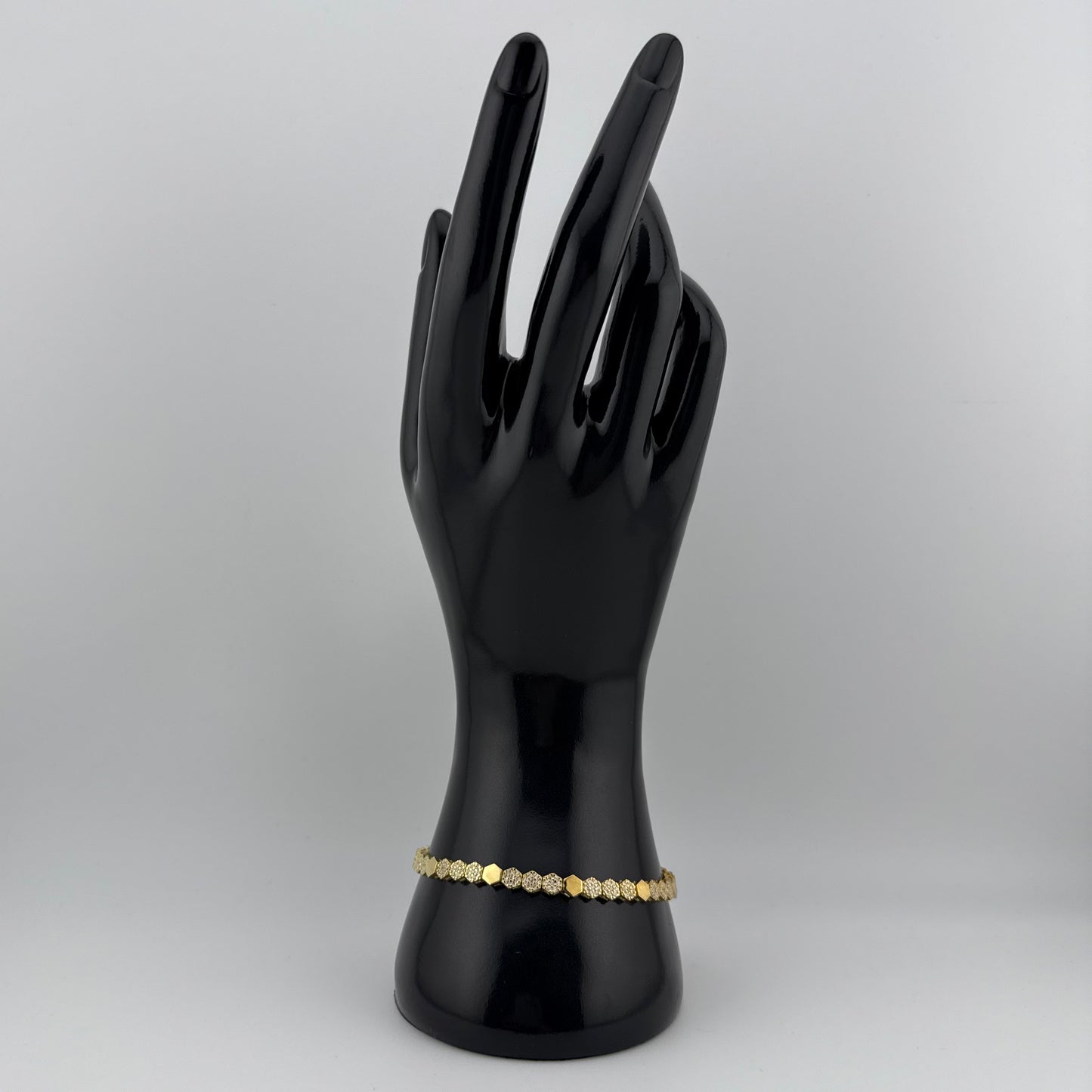 Bracelet en Argent 925 et Argent Dorée