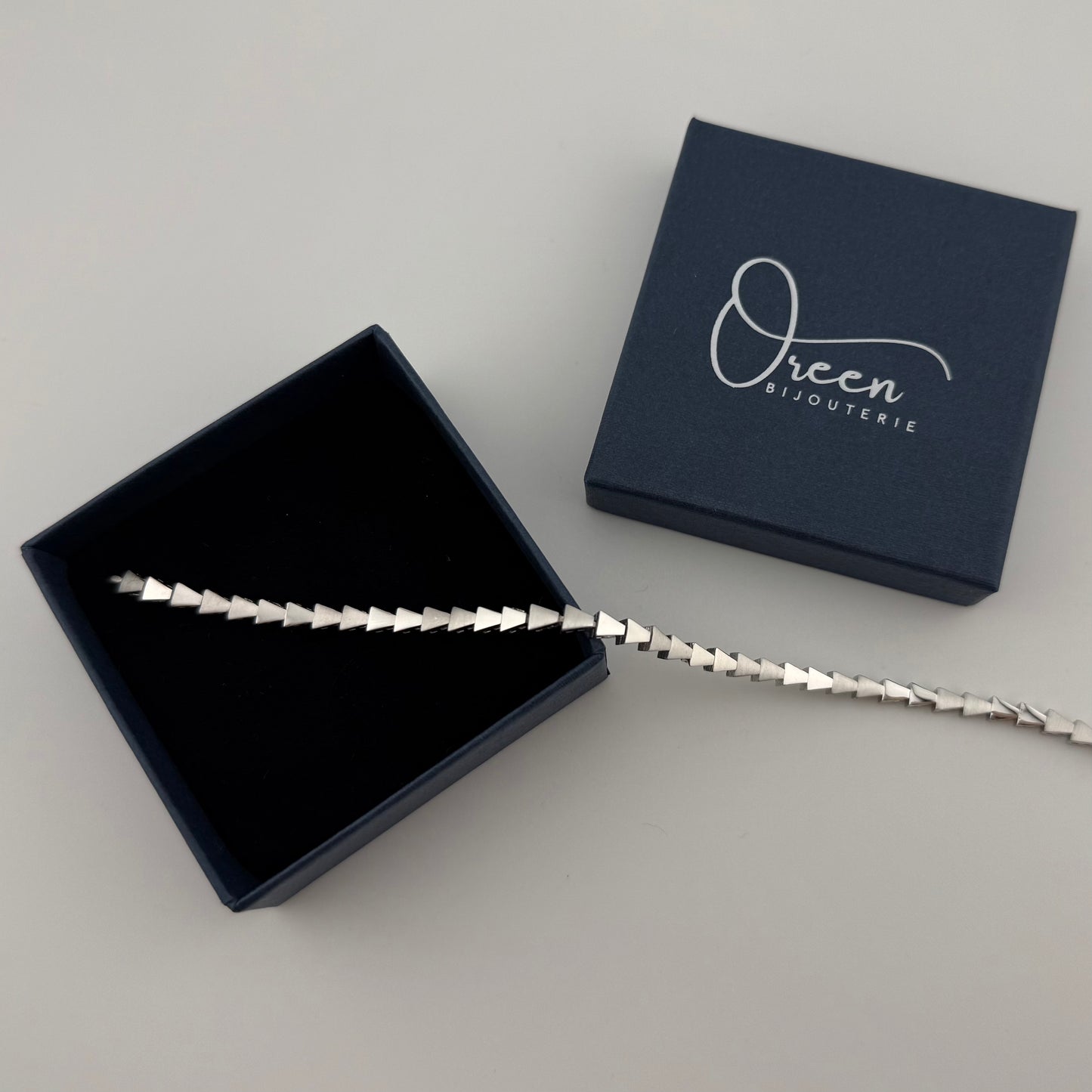 Bracelet tria Argent 925 et Argent Doré Oreen
