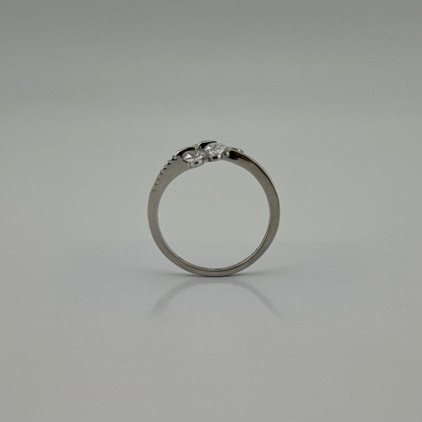 Bague cœur entrelacé en Argent 925