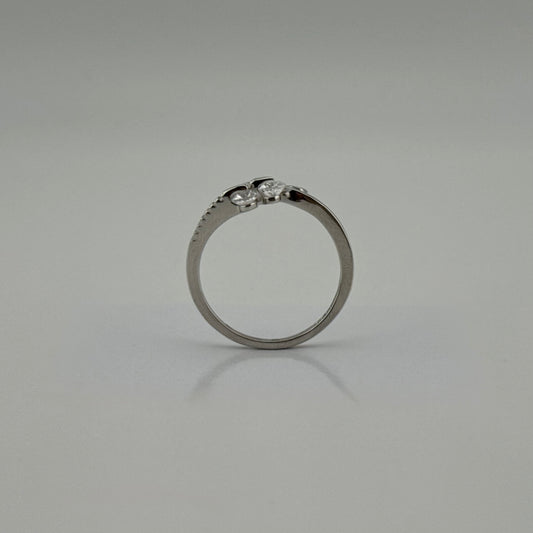Bague cœur entrelacé en Argent 925 Oreen