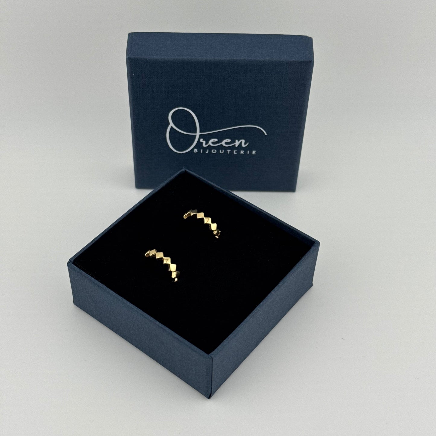 Boucles d'oreilles créoles en Or 750 (18 carats)