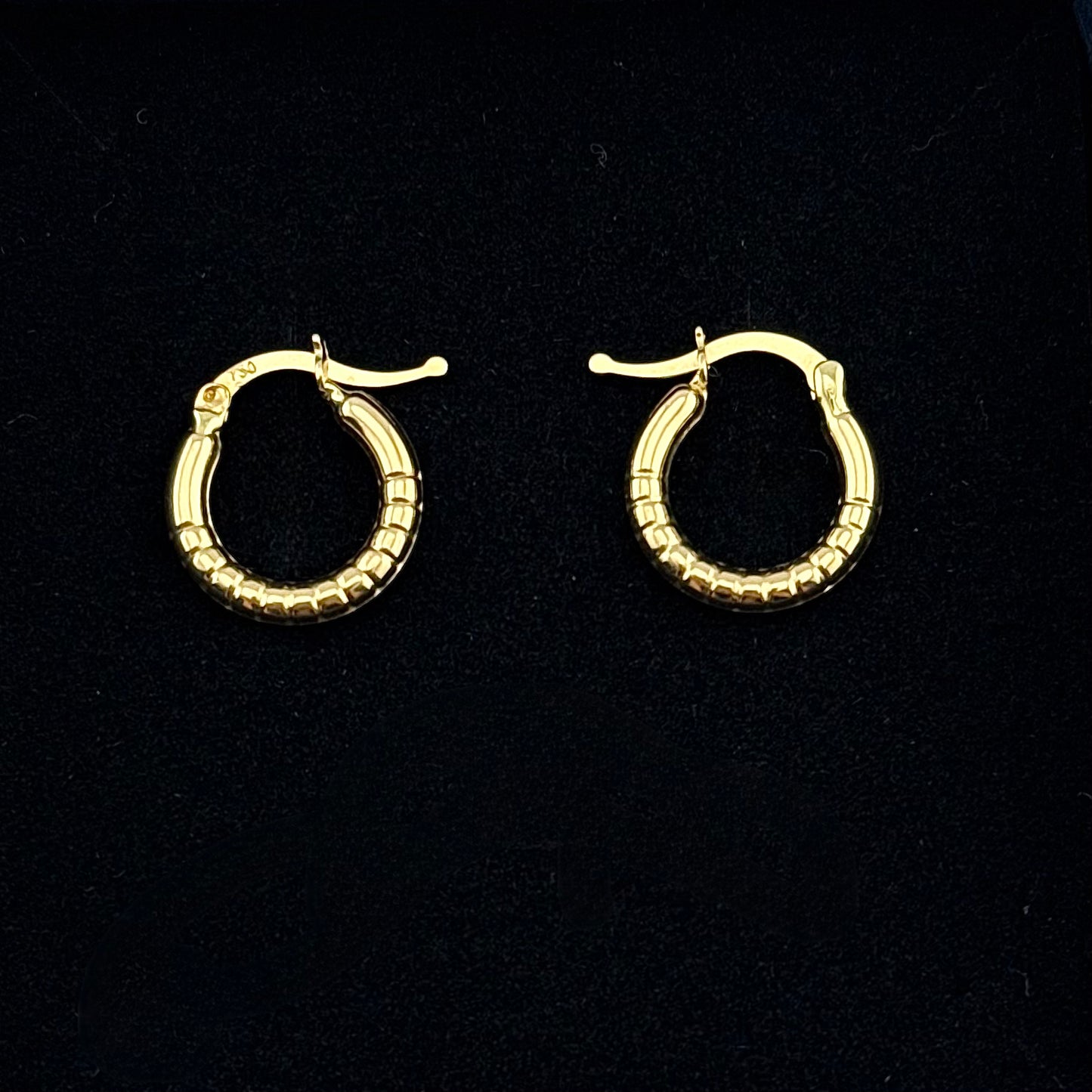 Boucles d'oreilles Créoles en Or 750 (18 carats)