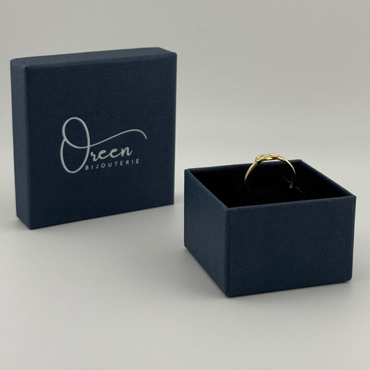 Bague nœud en Or 750 (18 carats) Oreen