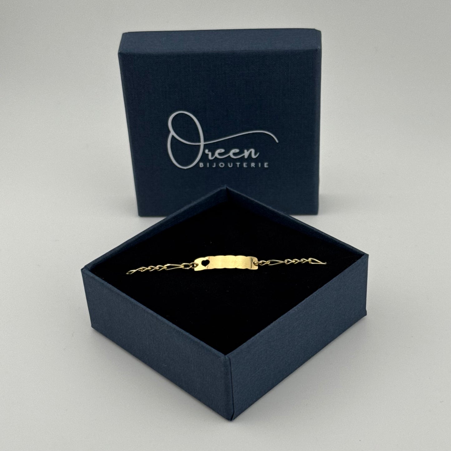 Bracelet gourmette en Or 750 (18 carats) Oreen