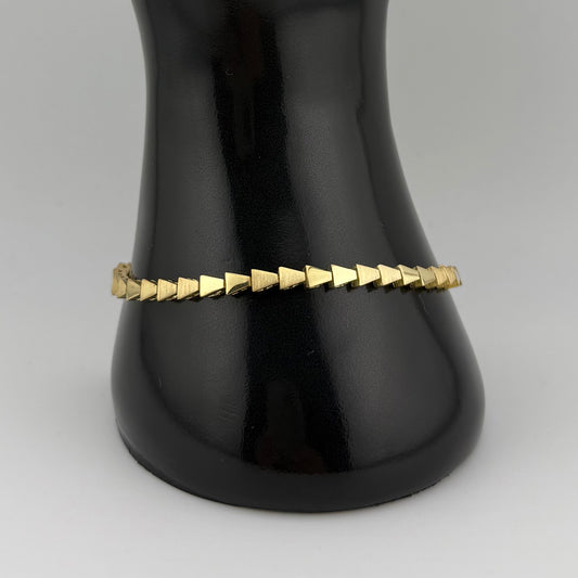 Bracelet tria Argent 925 et Argent Doré