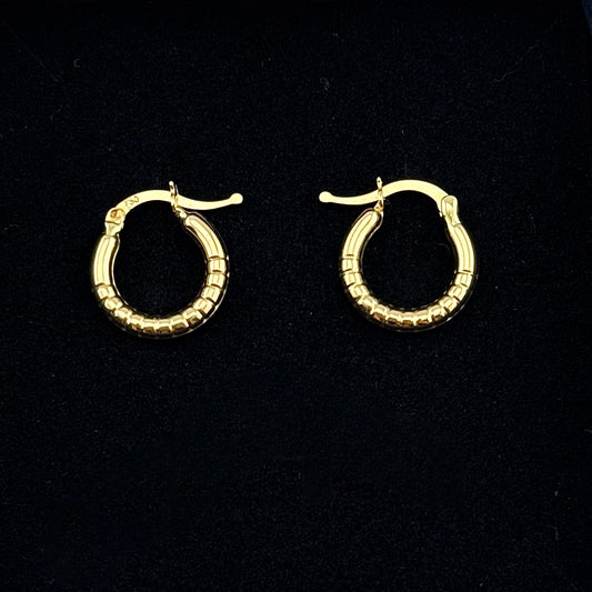 Boucles d'oreilles Créoles en Or 750 (18 carats)