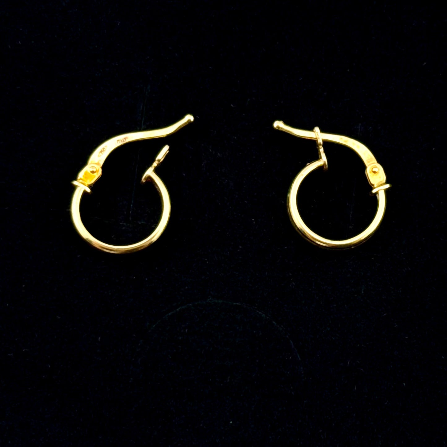 Boucles d'oreilles créoles en Or 750 (18 carats)